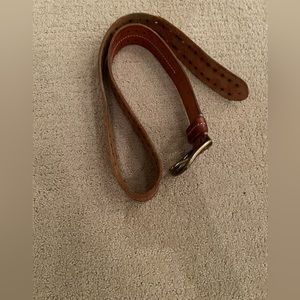 Vintage Brown Leather belt